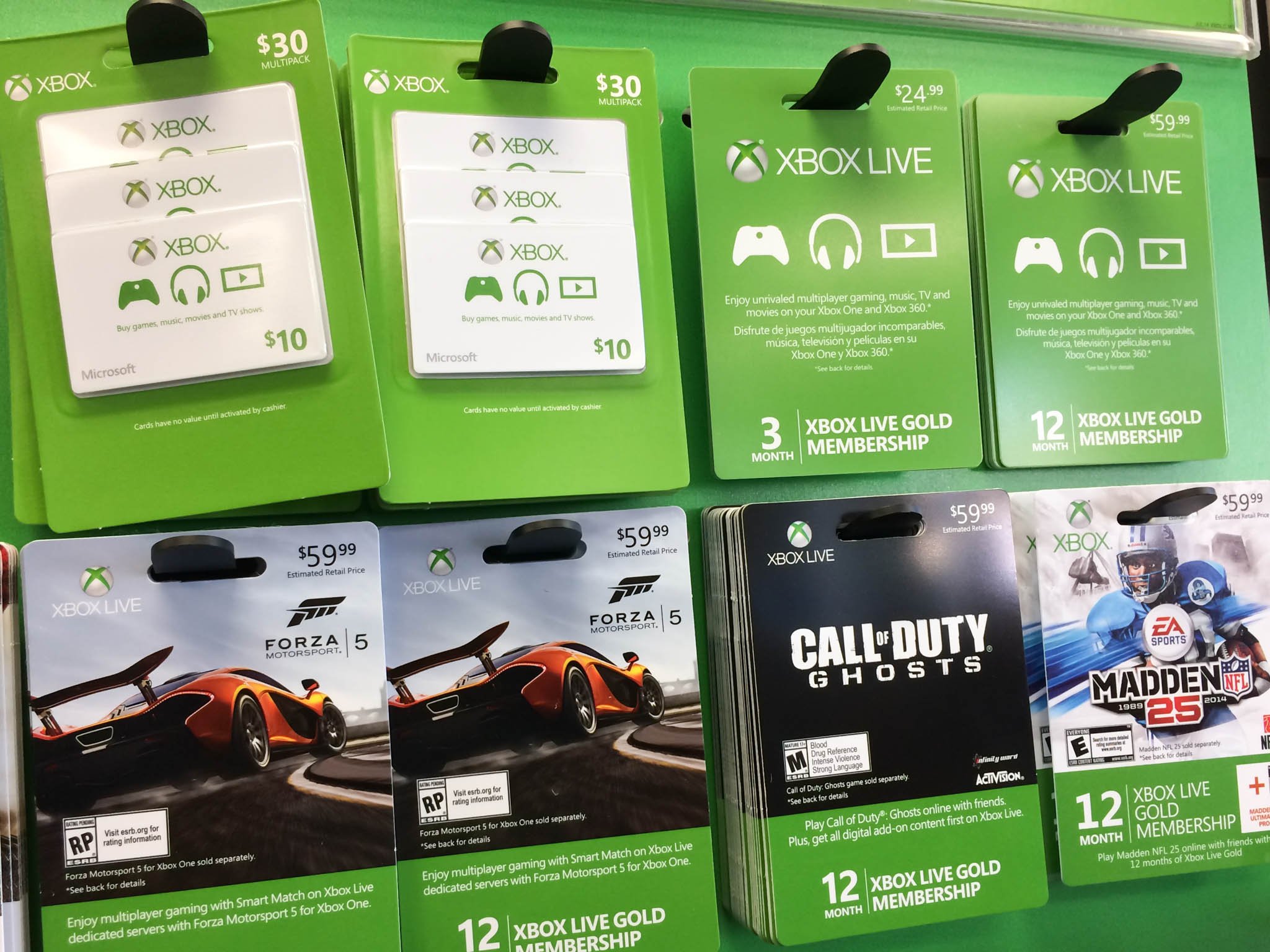 Xbox Gift Card Tips